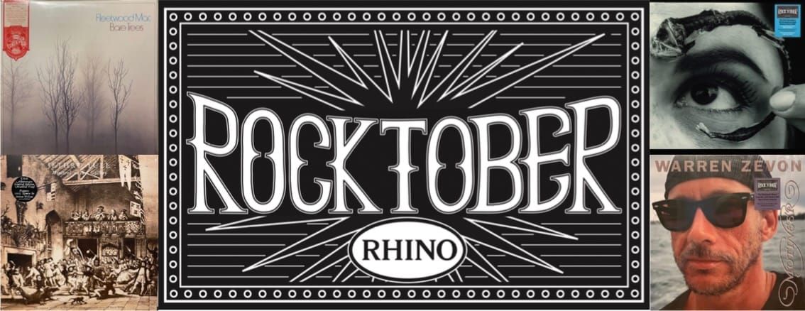 Rhino Rocktober: Fleetwood Mac, Mr. Bungle, Warren Zevon, Ministry, and Jethro Tull