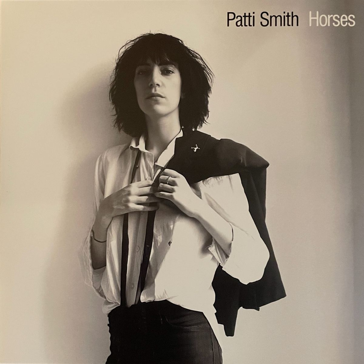 Robert Mapplethorpe's cover art for Patti Smith's Horses.