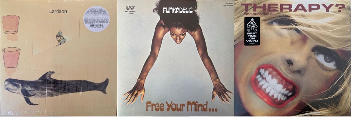 Cover art for Larrison, Funkadelic, and Therapy?