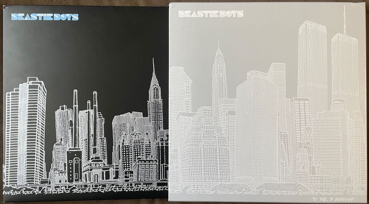 Gatefold and slipcase for Beastie Boys.
