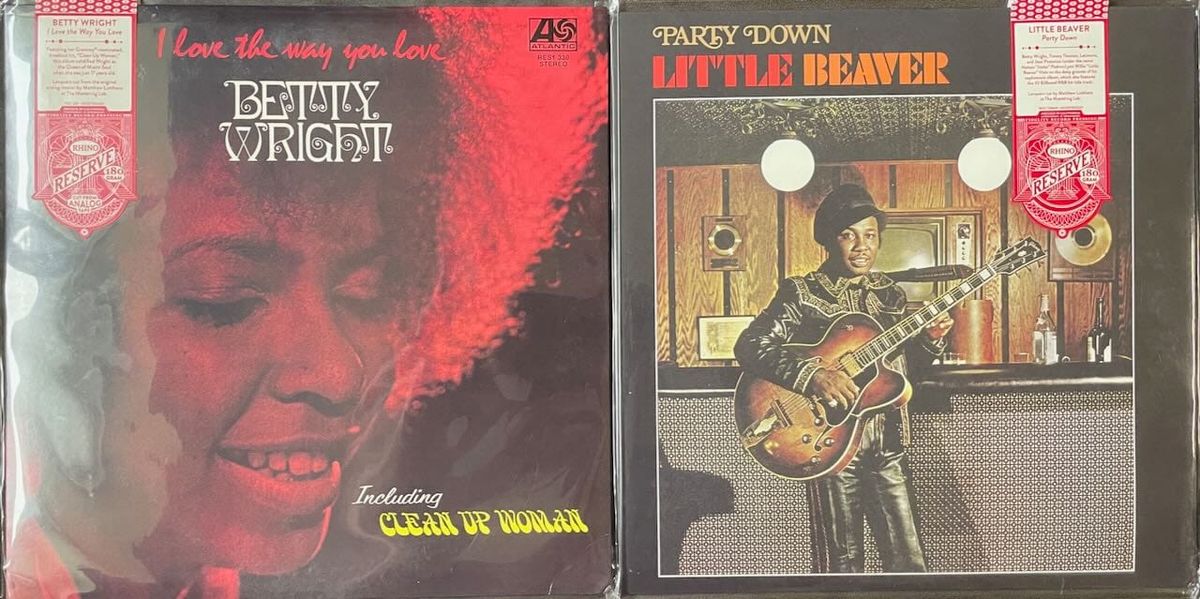 Cover art for Betty Wright and Little Beaver.