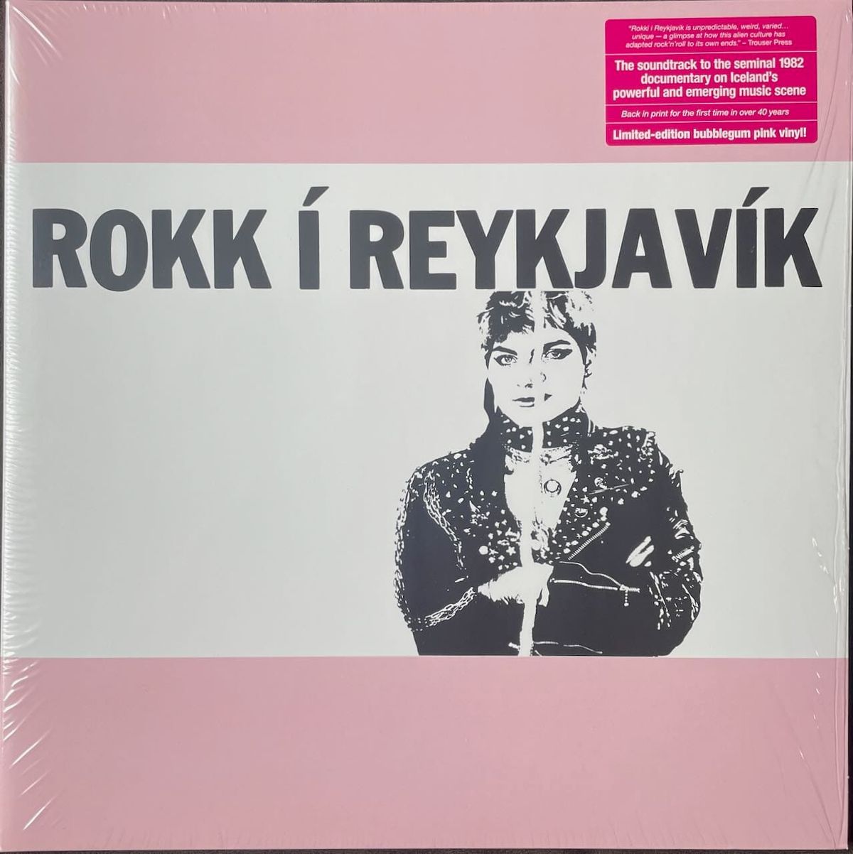 Cover art for Rokk Í Reykjavík.