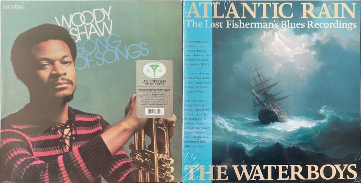 Cover art for Woody Shaw and the Waterboys.