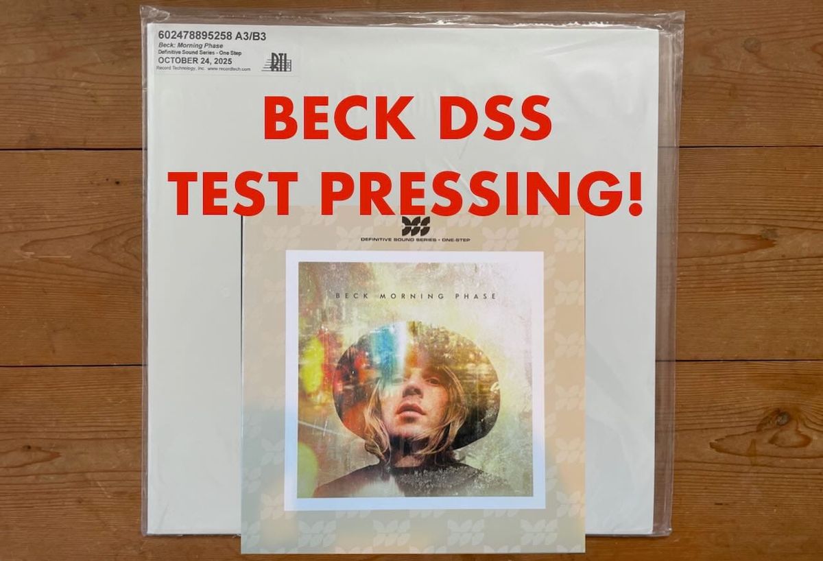 Win a test pressing of the DSS one-step of Beck’s Morning Phase!