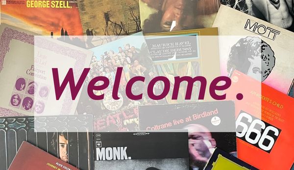 Cueing up our first track