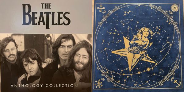 Cover art for the Beatles and the Smashing Pumpkins.
