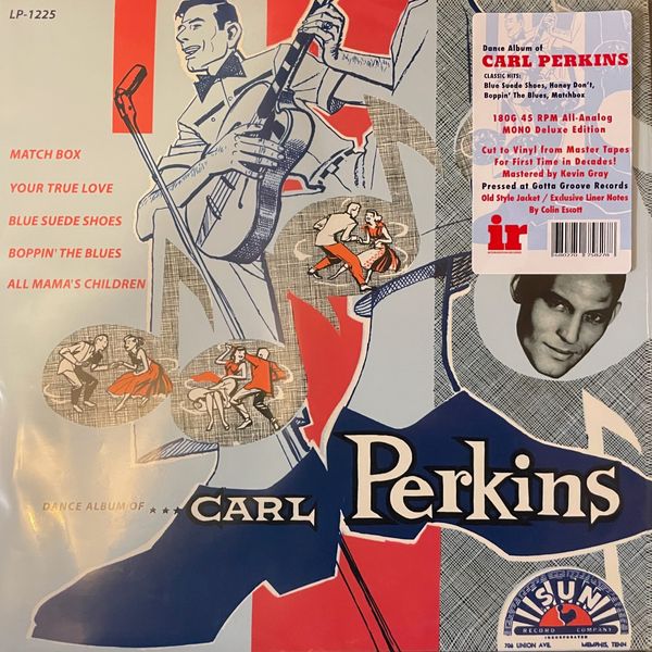 Cover art for Carl Perkins.