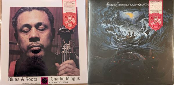 Cover art for Charles Mingus and Sturgill Simpson.