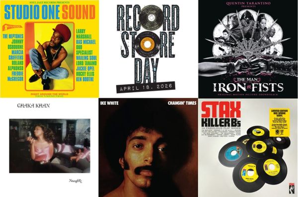 Cover art for Studio One Sound, The Man with the Iron Fists, Chaka Khan, Ike White, and Stax: Killer B's.