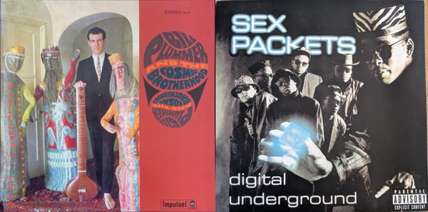 Cover art for Bill Plummer and Digital Underground.