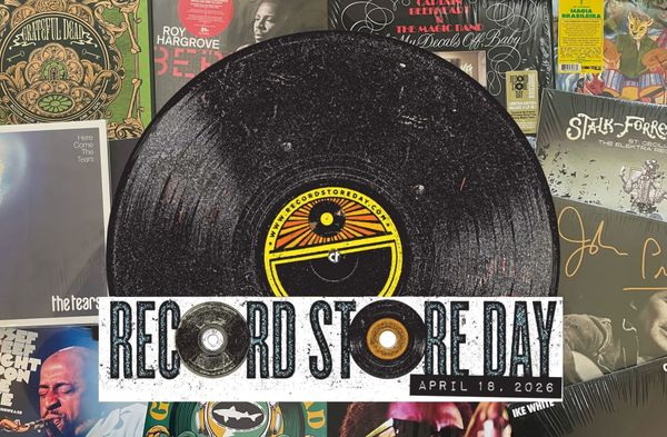 Cover art for some of the Record Store Day 2026 releases.