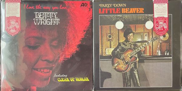 Cover art for Betty Wright and Little Beaver.