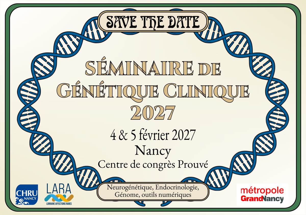 Séminaire de Génétique Clinique 2027