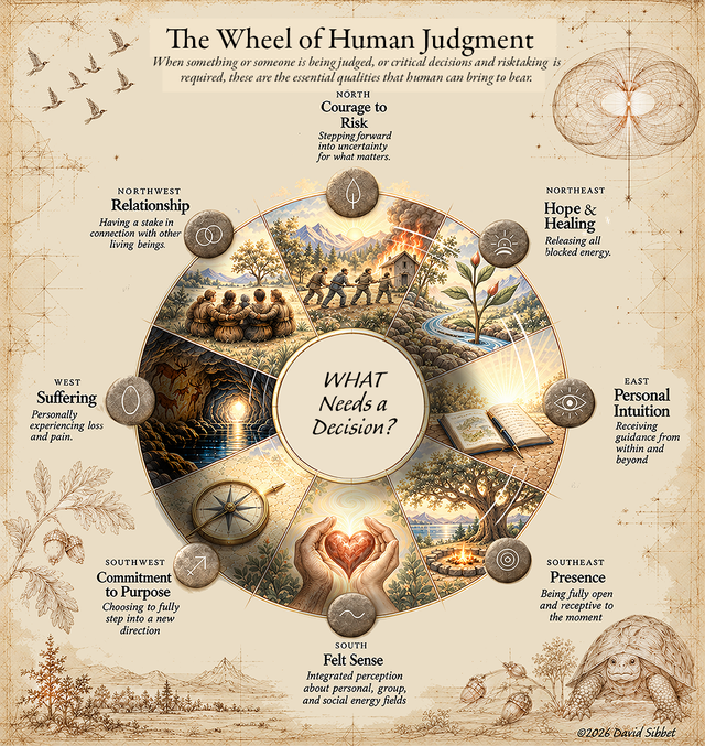 The Wheel of Human Judgment