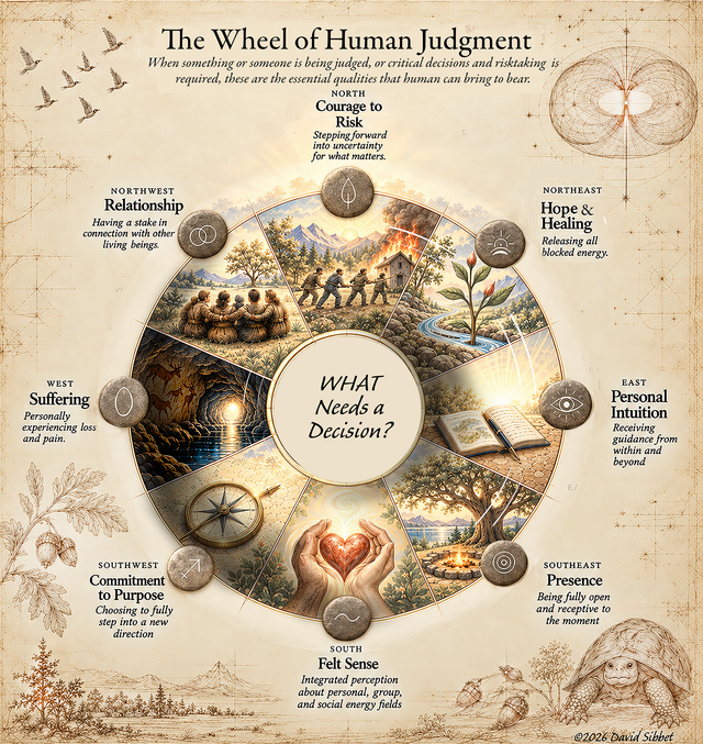 The Wheel of Human Judgment