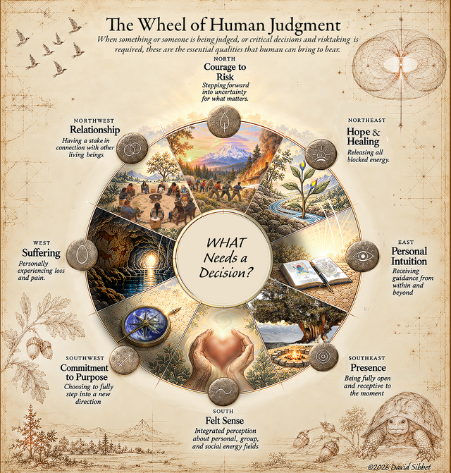 The Wheel of Human Judgment
