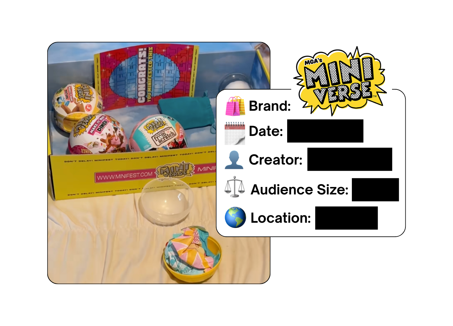 Spotted: Miniverse in a new paid collab