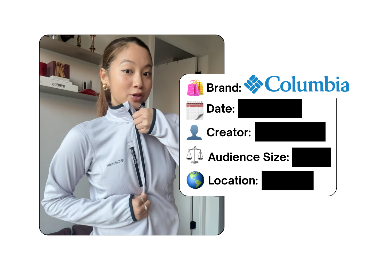 Spotted: Columbia Sportswear in a new paid collab