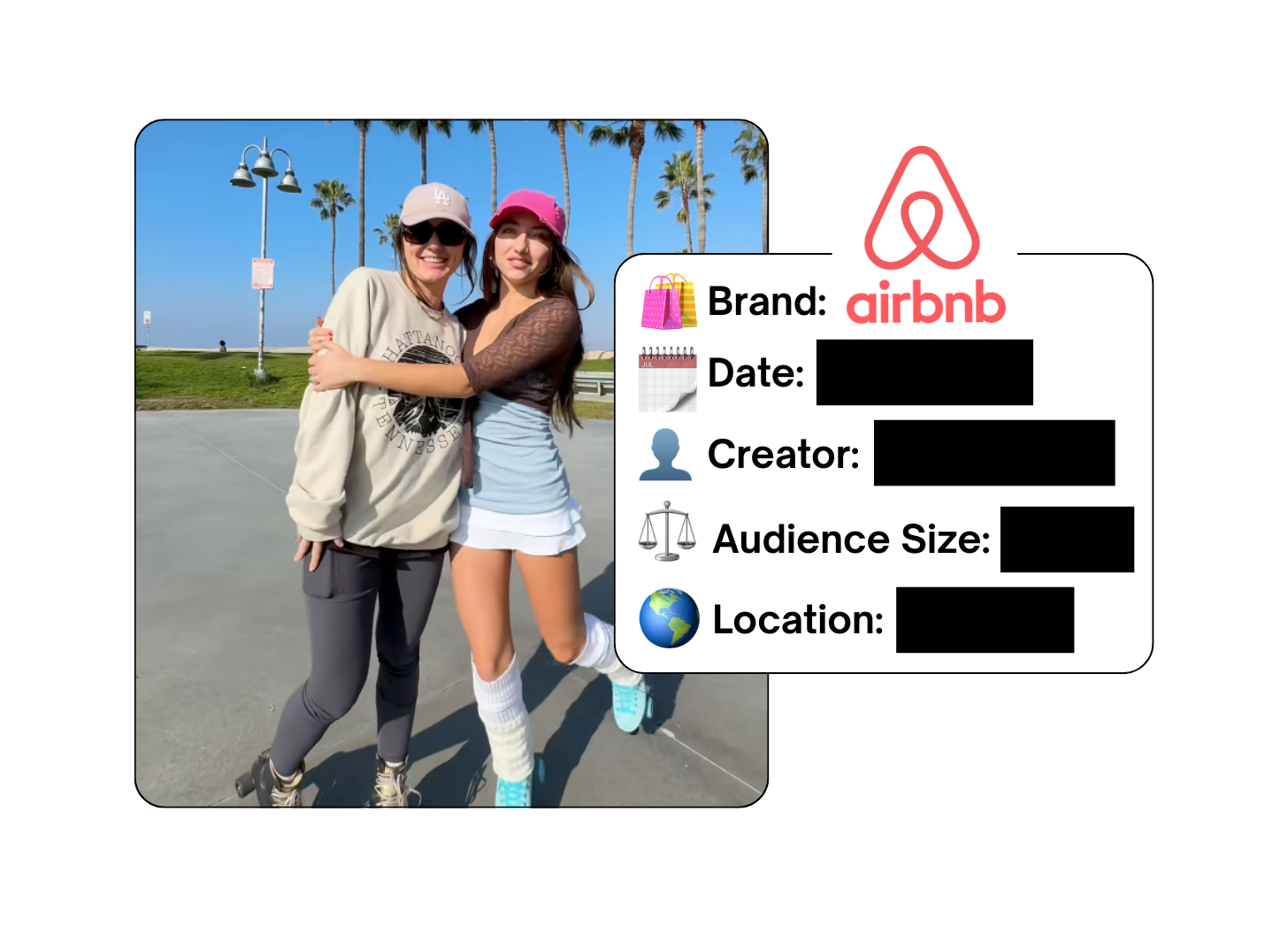 Spotted: Airbnb in a new paid collab