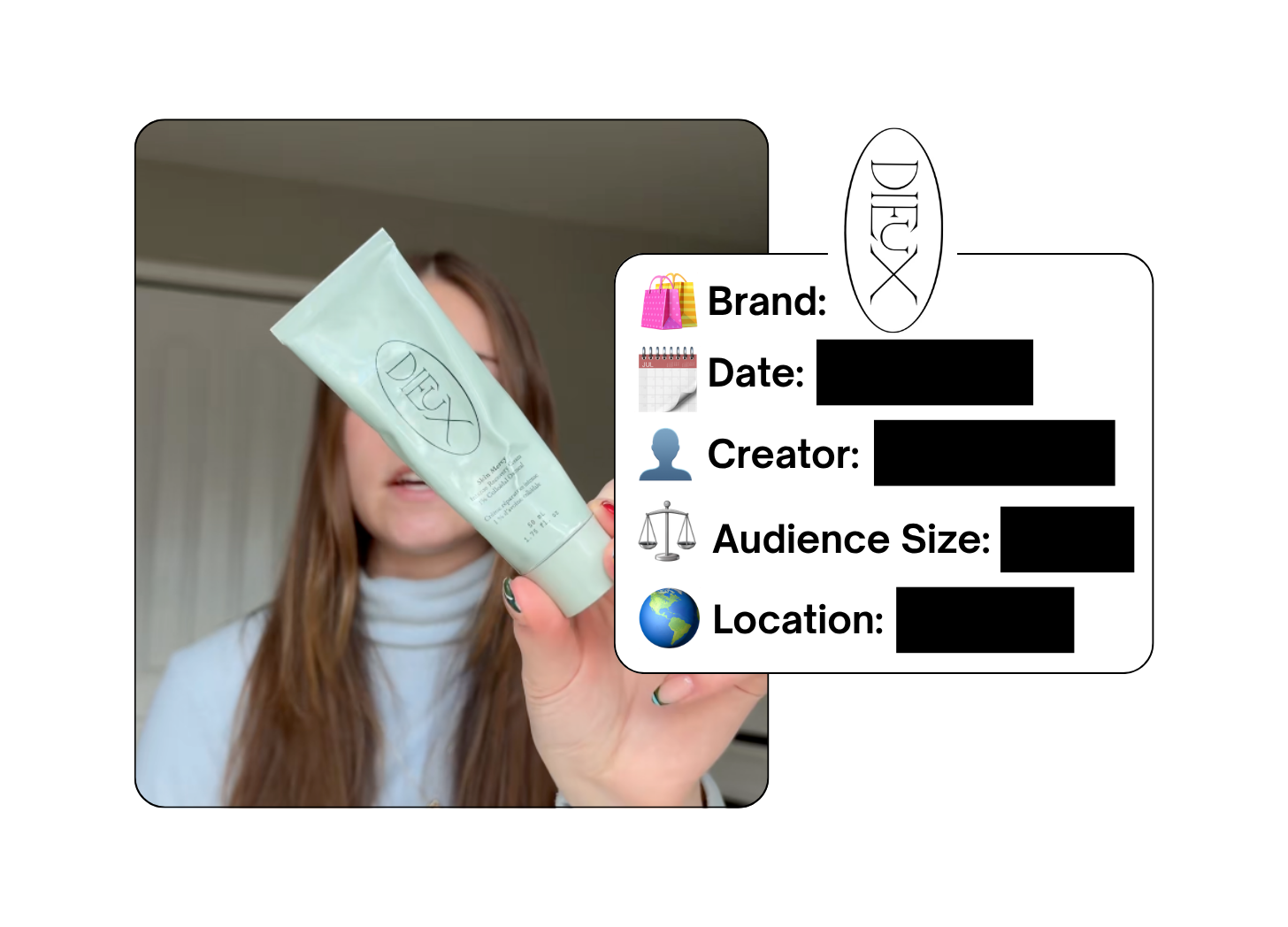 Spotted: Dieux Skin in a new paid collab