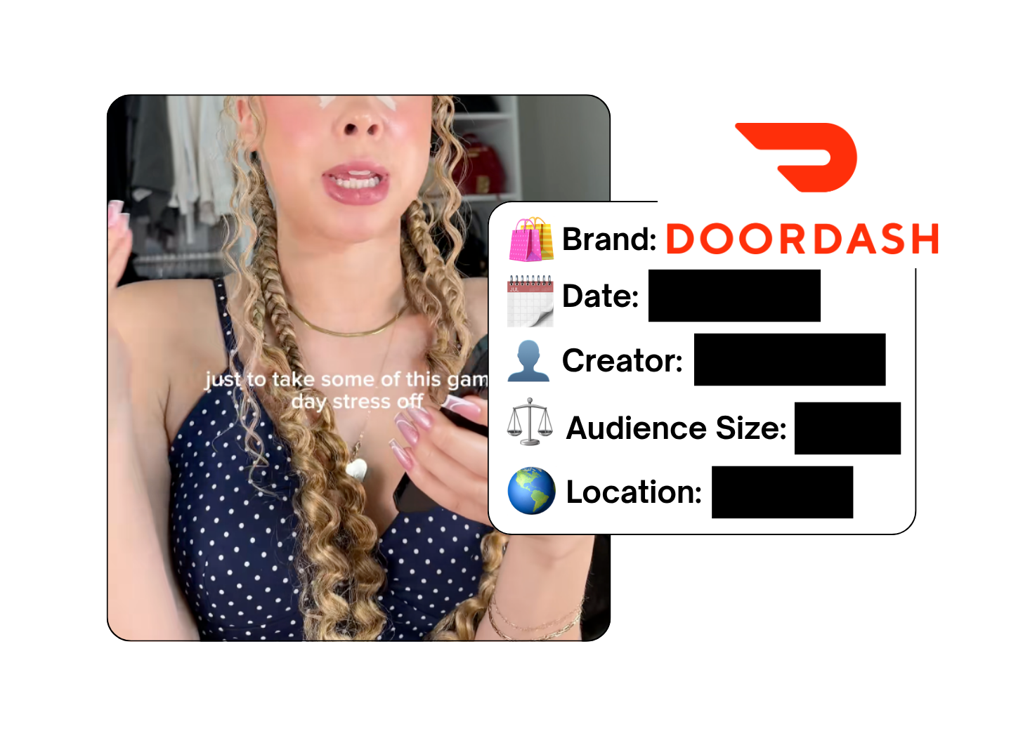 Spotted: DoorDash in a new paid collab