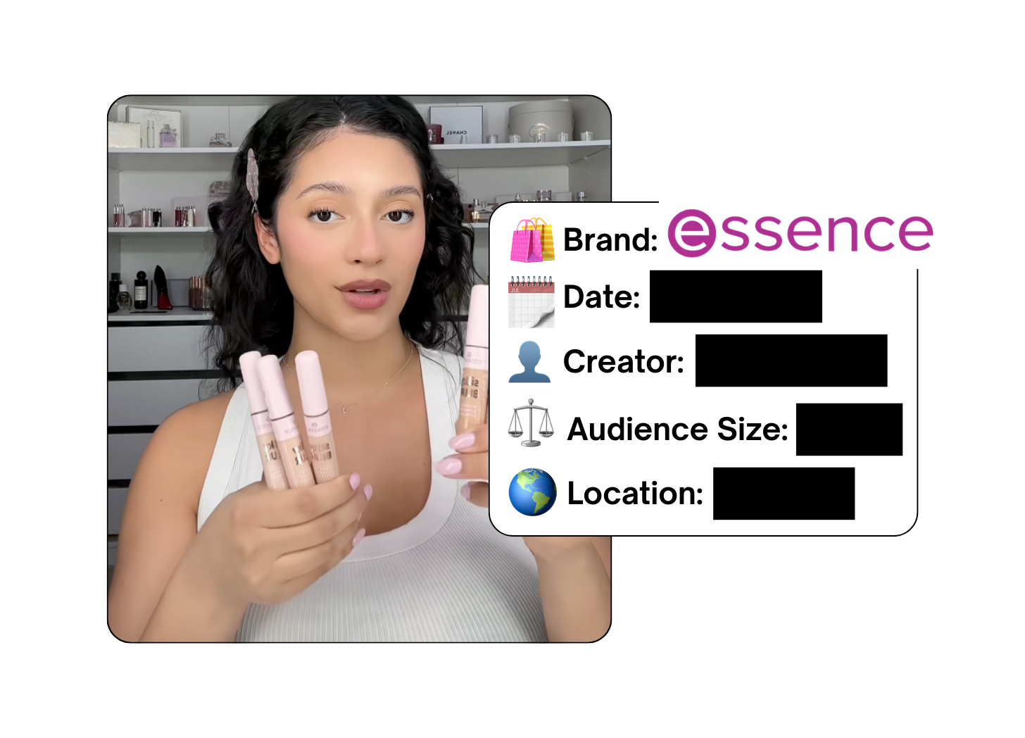 Spotted: Essence Cosmetics in a new paid collab