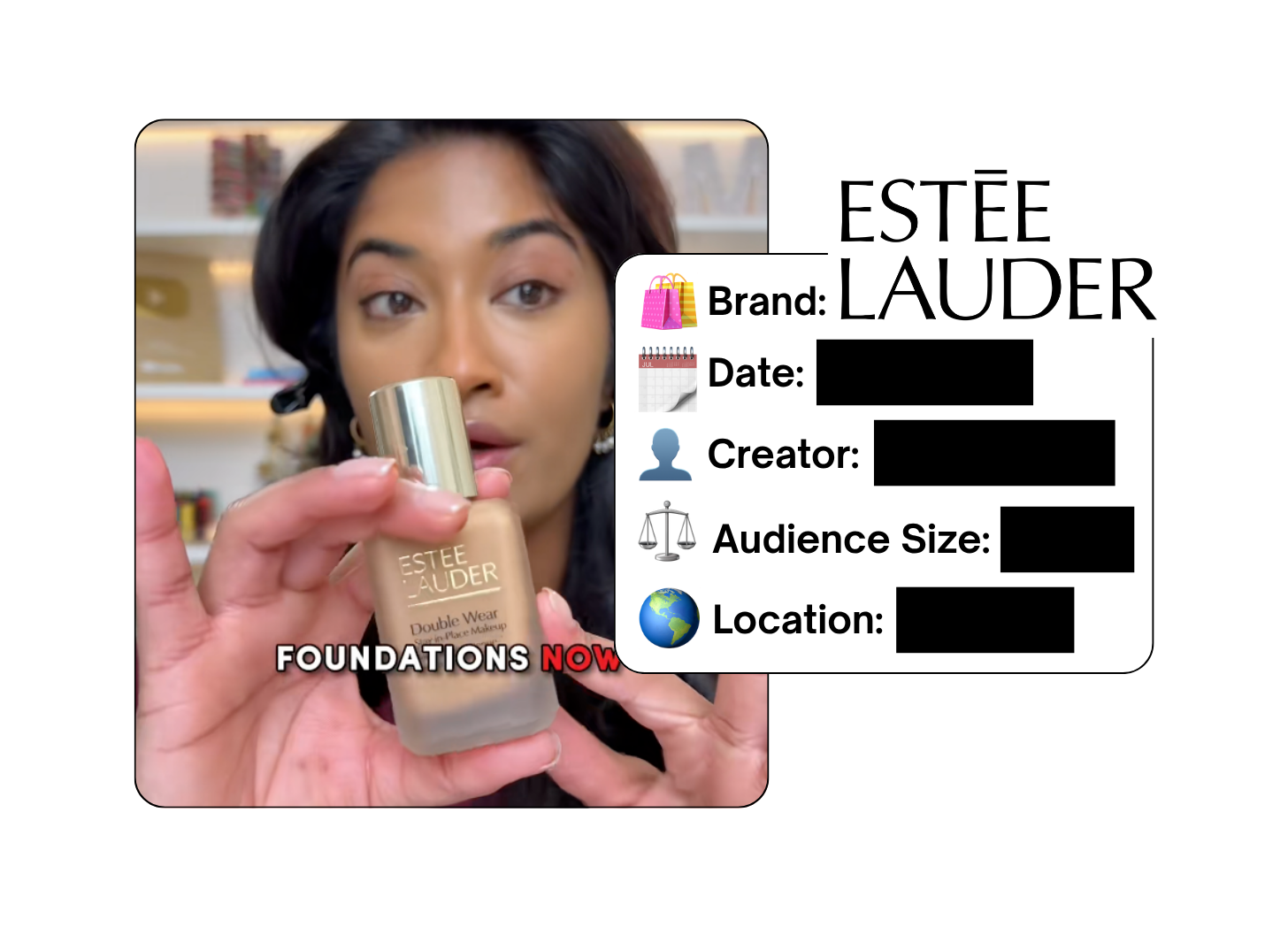 Spotted: Estée Lauder in a new paid collab