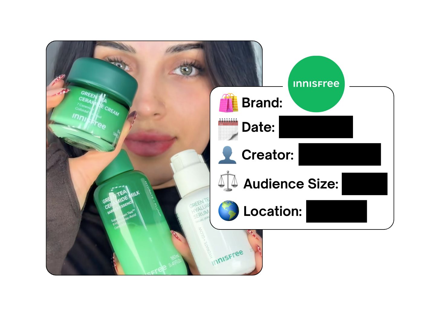 Spotted: Innisfree in a new paid collab