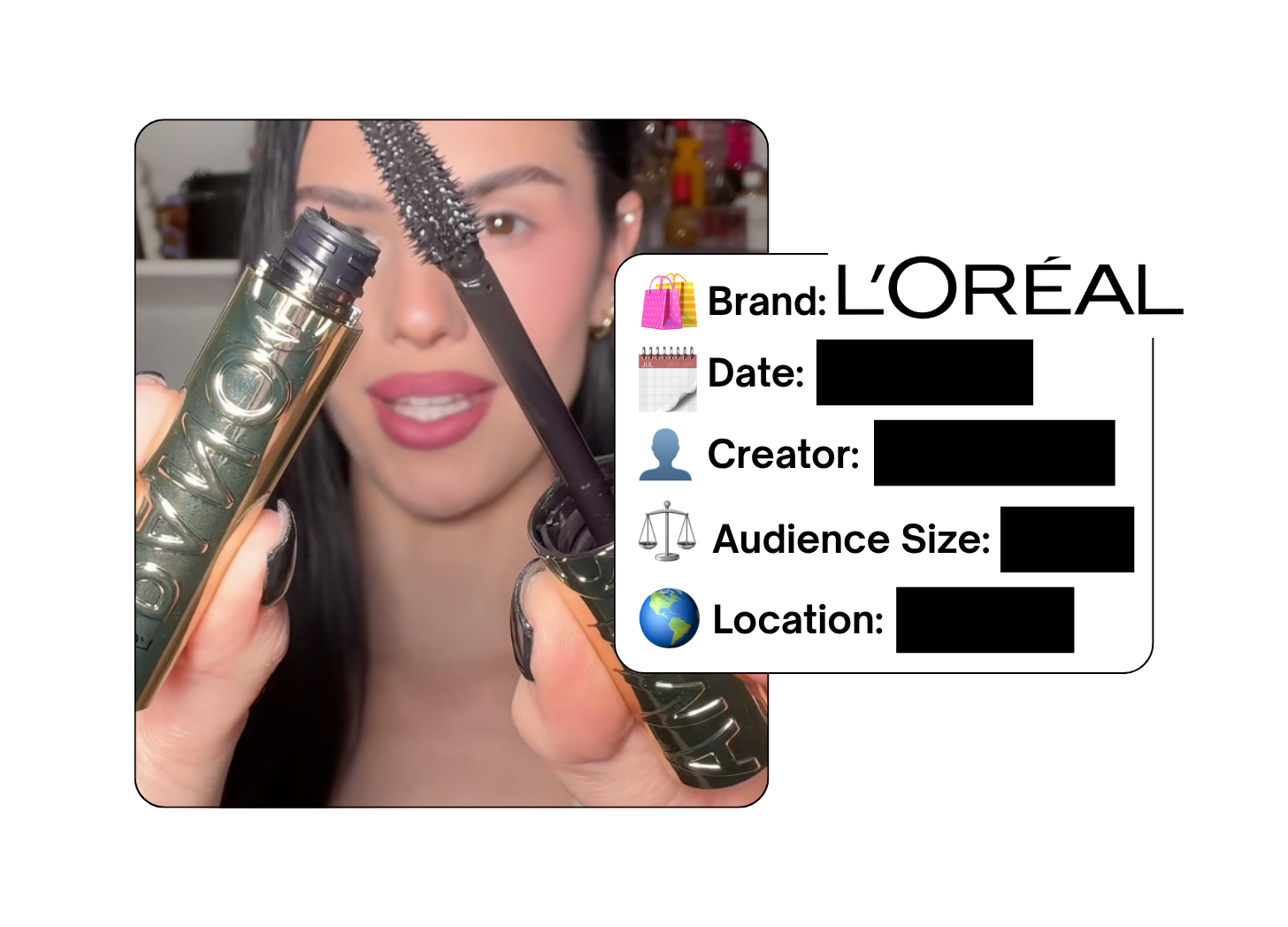 Spotted: L'Oreal in a new paid collab