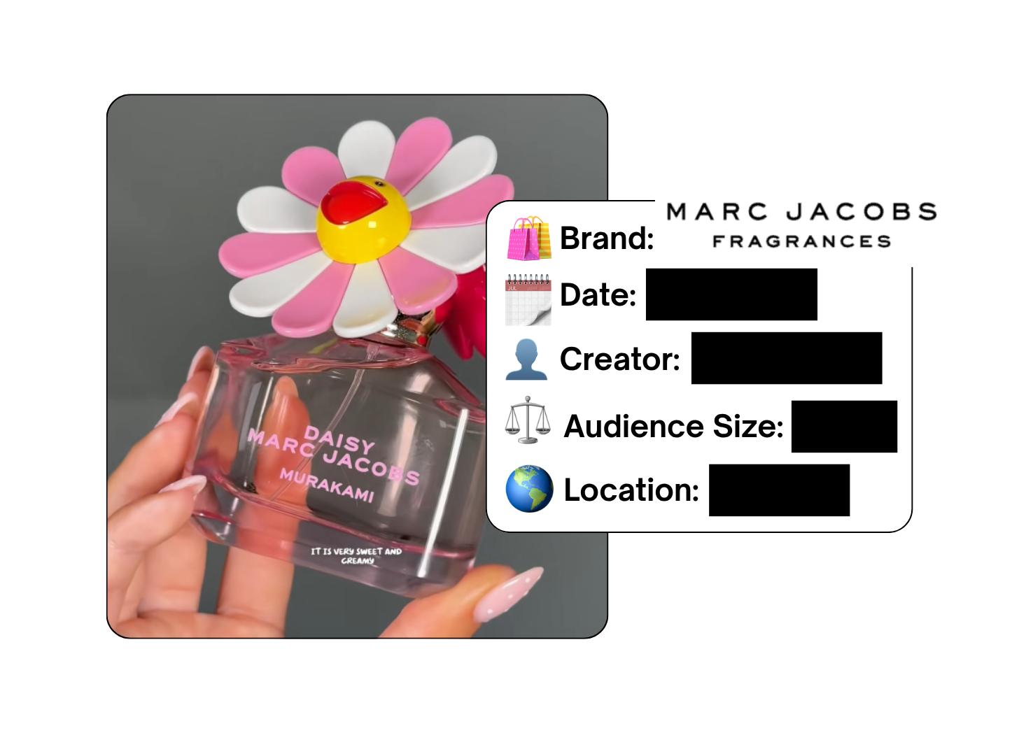 Spotted: Marc Jacobs Fragrances in a new paid collab