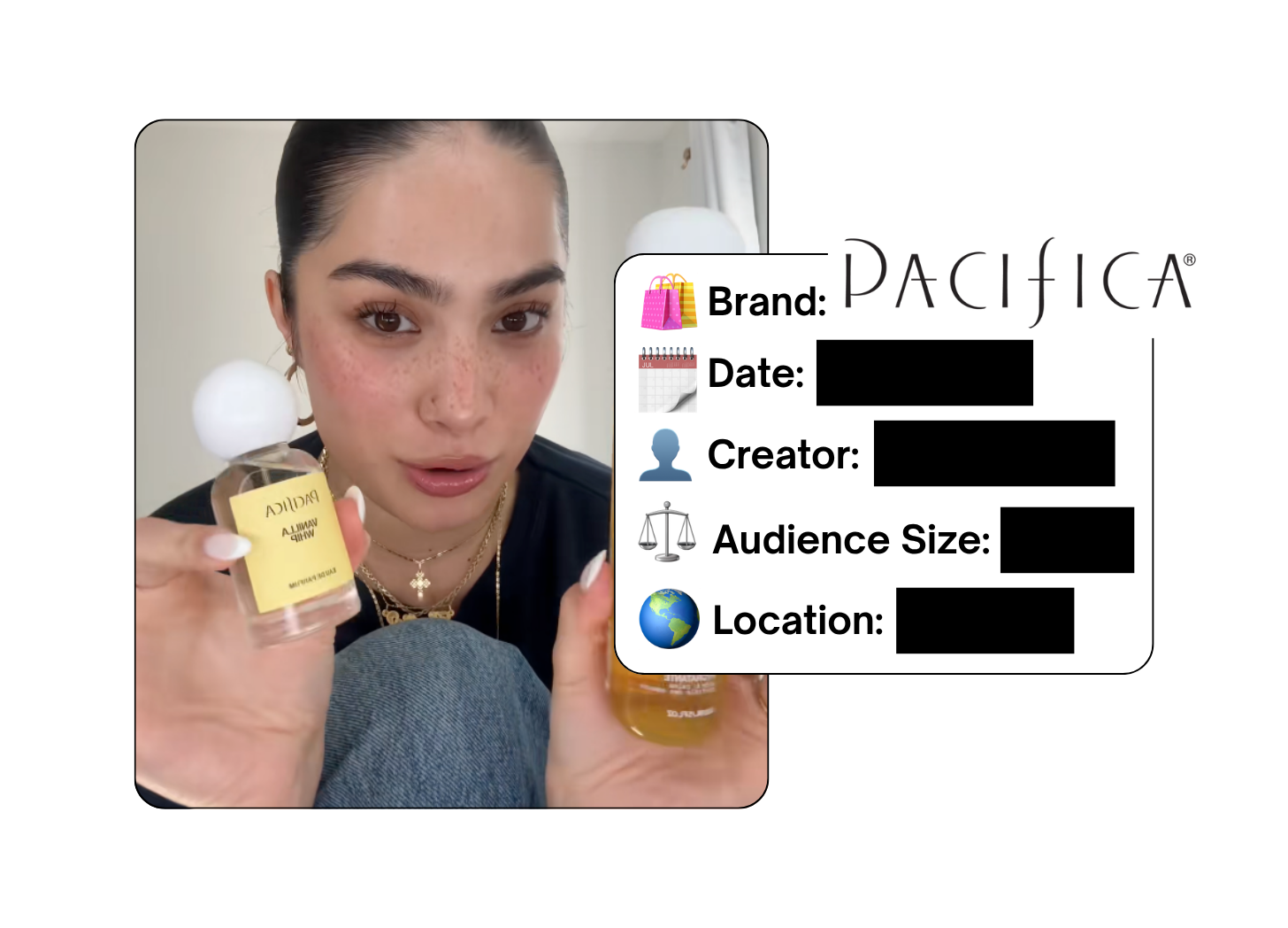 Spotted: Pacifica in a new paid collab