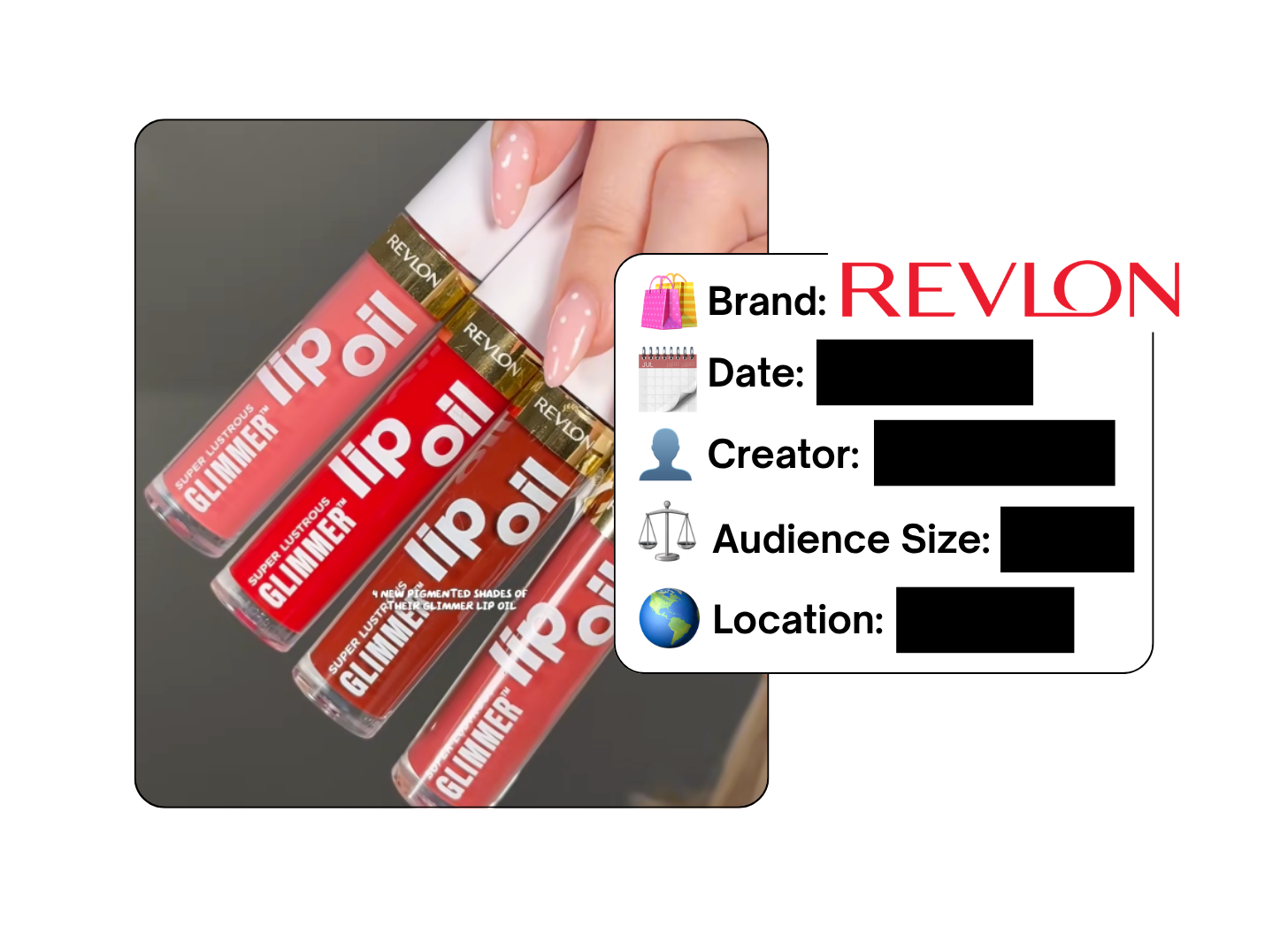 Spotted: Revlon in a new paid collab