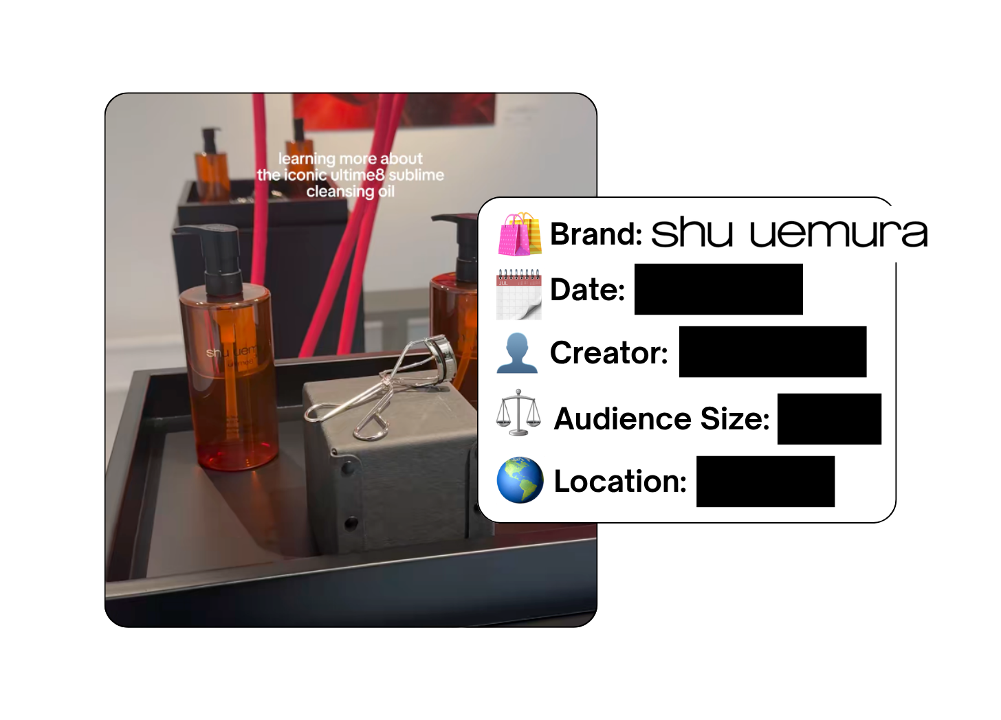 Spotted: Shu Uemura in a new paid collab