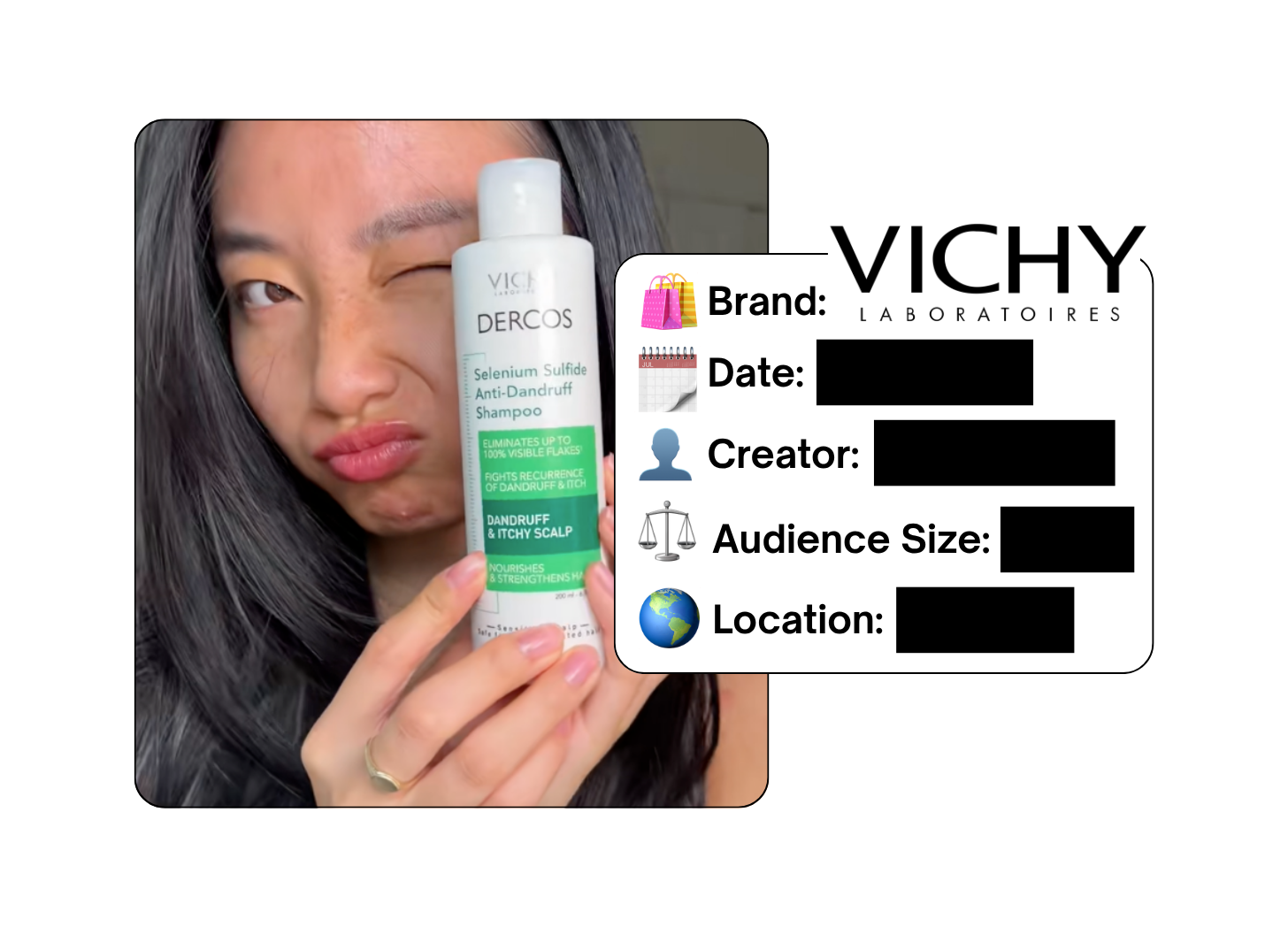 Spotted: Vichy Laboratoires in a new paid collab