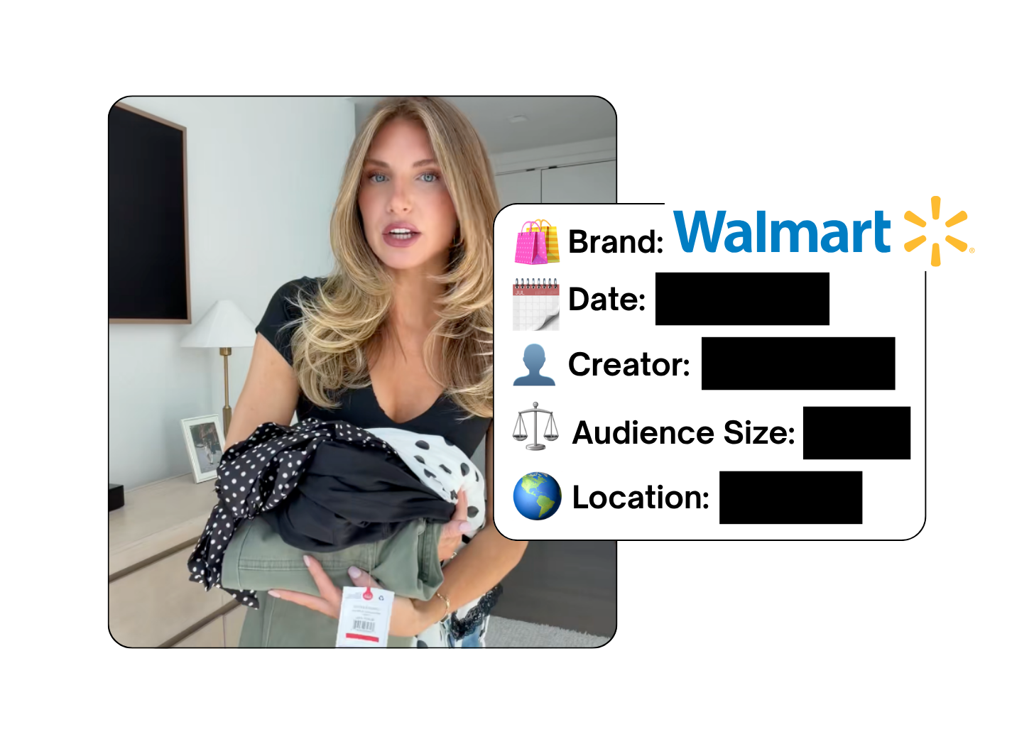 Spotted: Walmart in a new paid collab