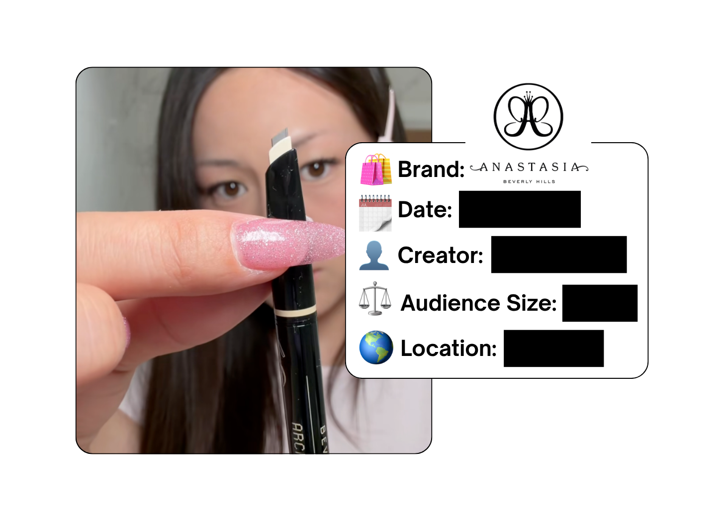 Spotted: Anastasia Beverly Hills in a new paid collab