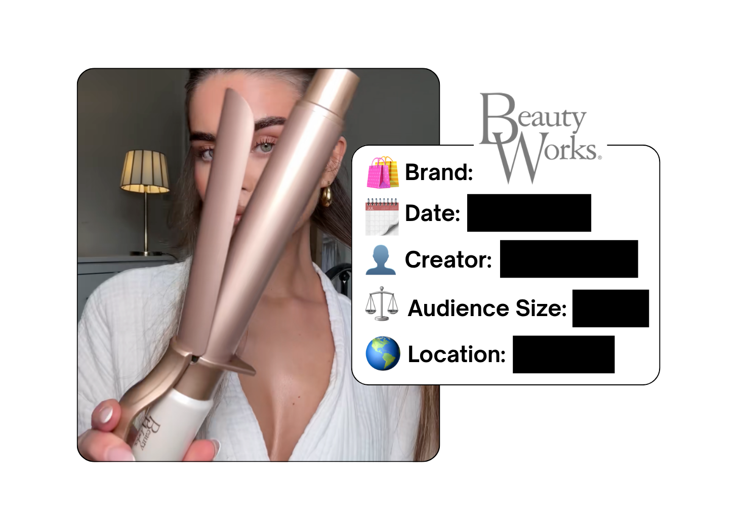 Spotted: Beauty Works in a new paid collab