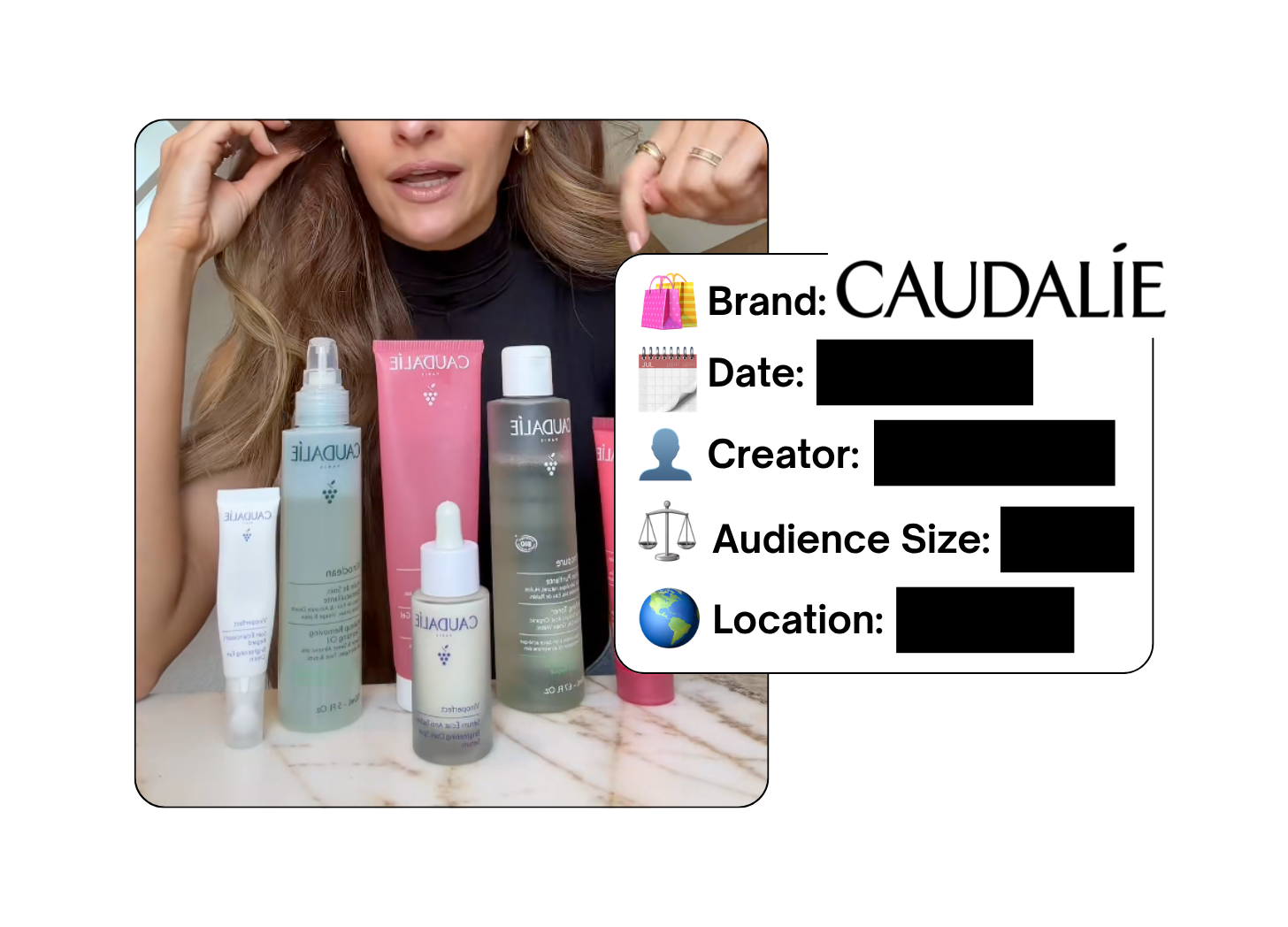 Spotted: Caudalie in a new paid collab