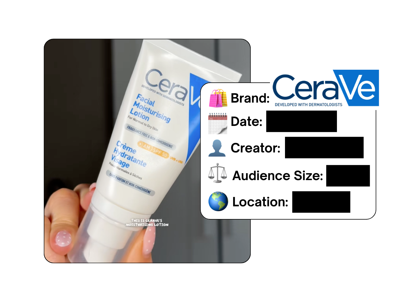 Spotted: CeraVe in a new paid collab