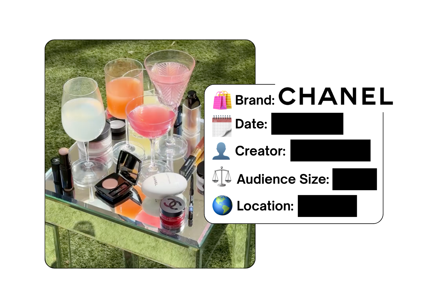 Spotted: Chanel Beauty in a new paid collab