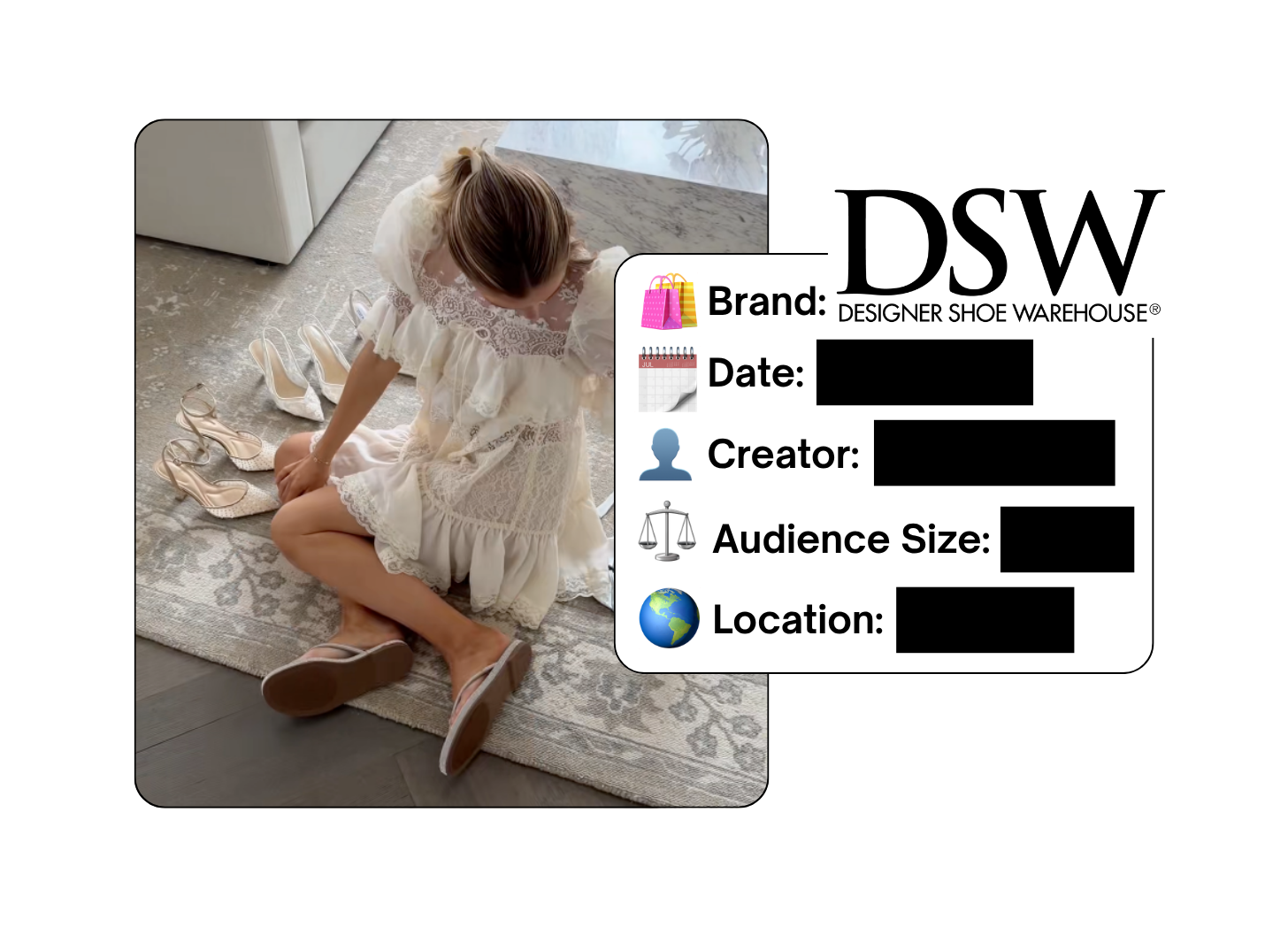 Spotted: DSW in a new paid collab