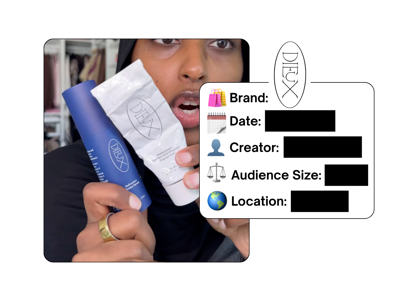 Spotted: Dieux Skin in a new paid collab