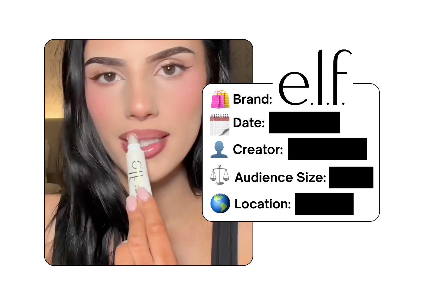 Spotted: Elf Cosmetics in a new paid collab