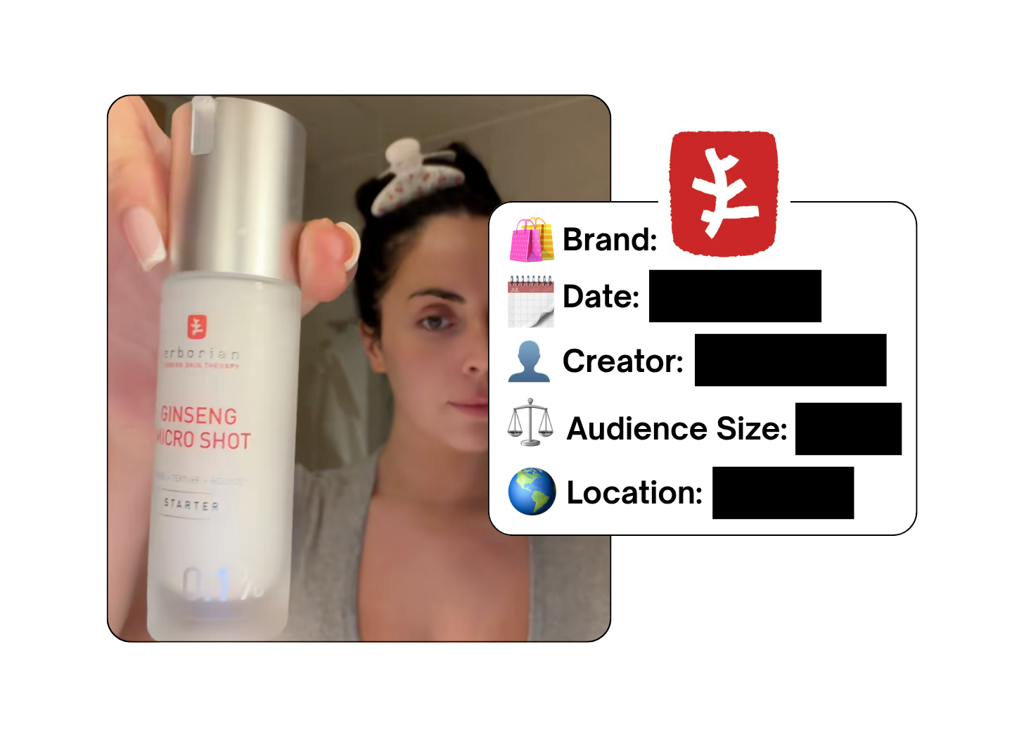 Spotted: Erborian in a new paid collab