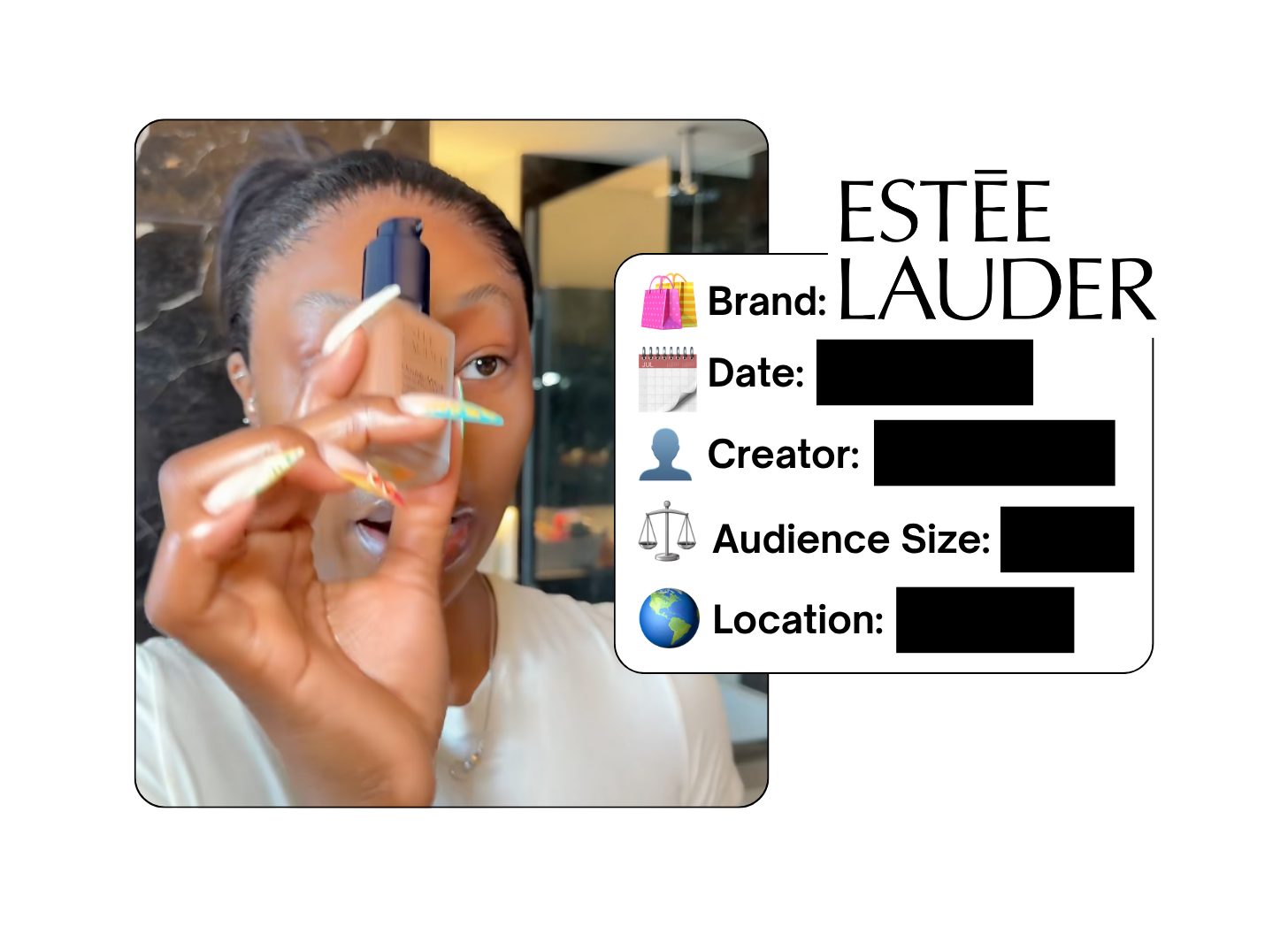 Spotted: Estée Lauder in a new paid collab