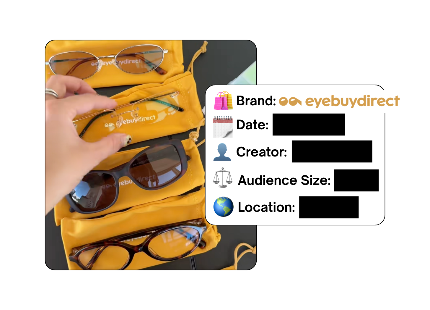Spotted: Eyebuydirect in a new paid collab
