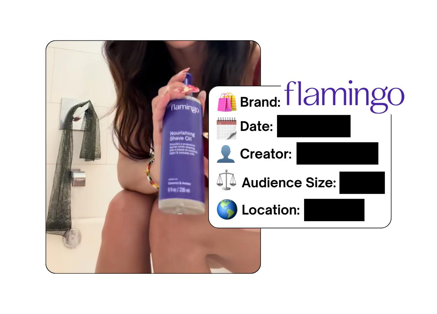 Spotted: Flamingo in a new paid collab