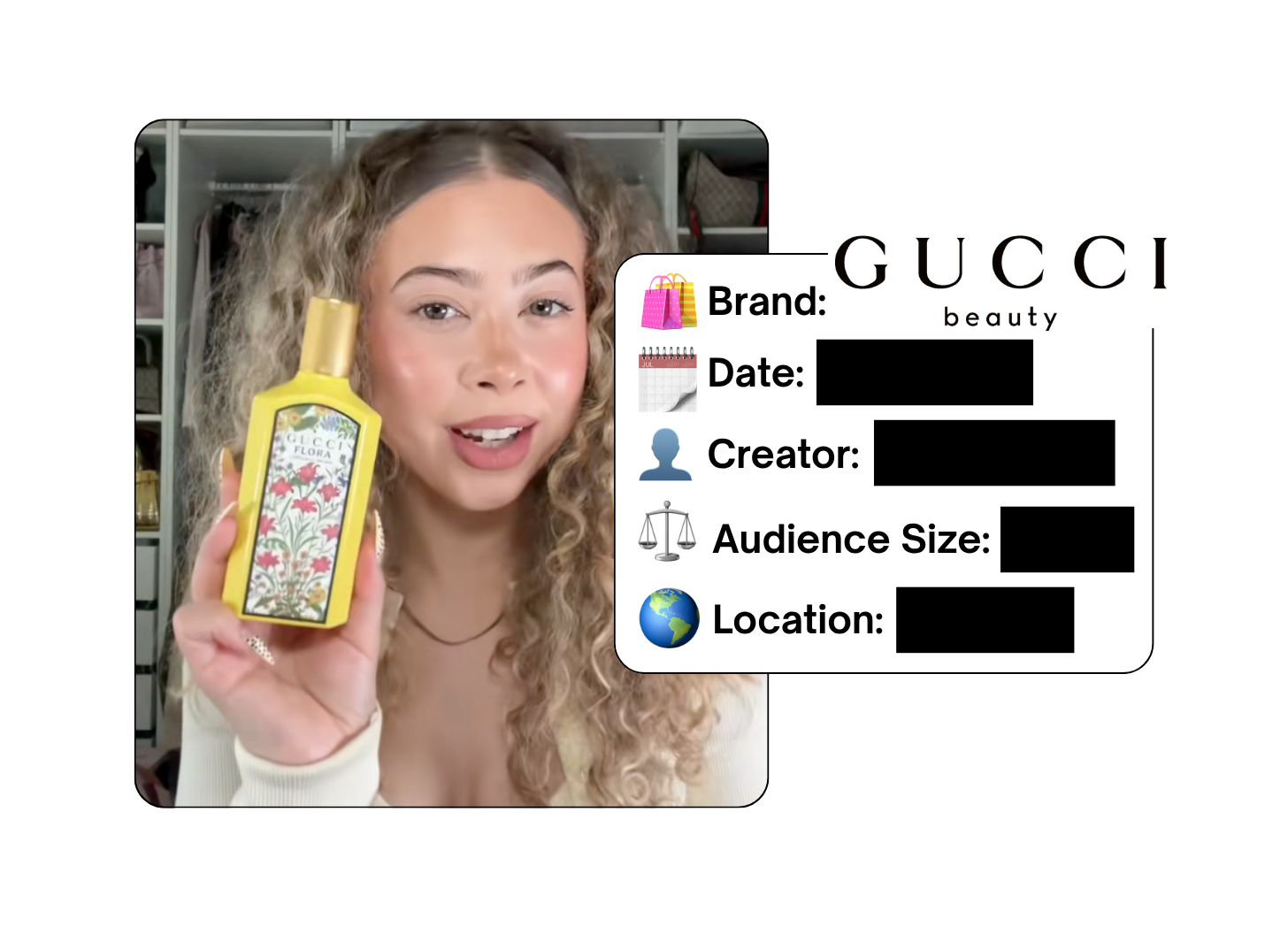 Spotted: Gucci Beauty in a new paid collab