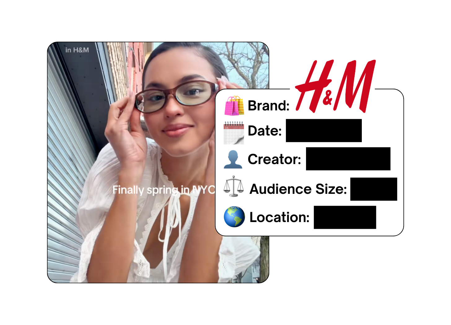 Spotted: H&M in a new paid collab