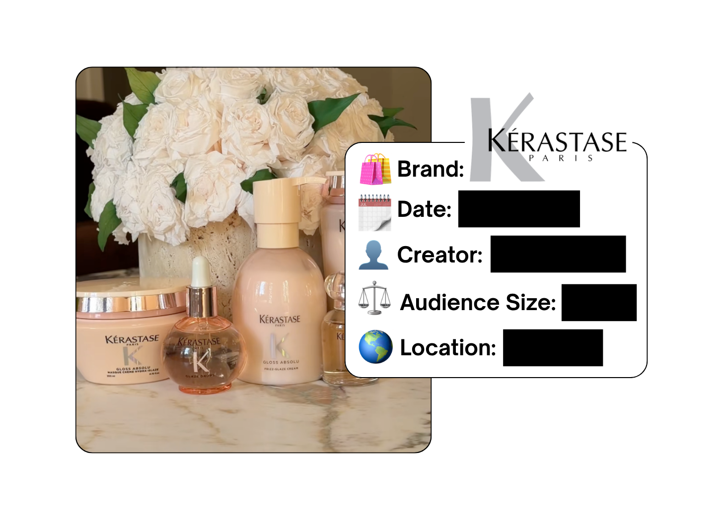 Spotted: Kerastase in a new paid collab